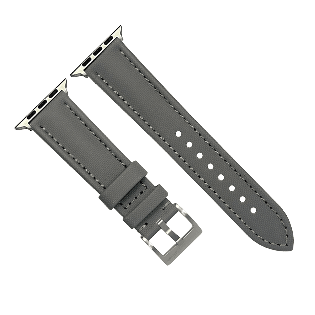 Sailcloth Band – For Apple Watch - Gray