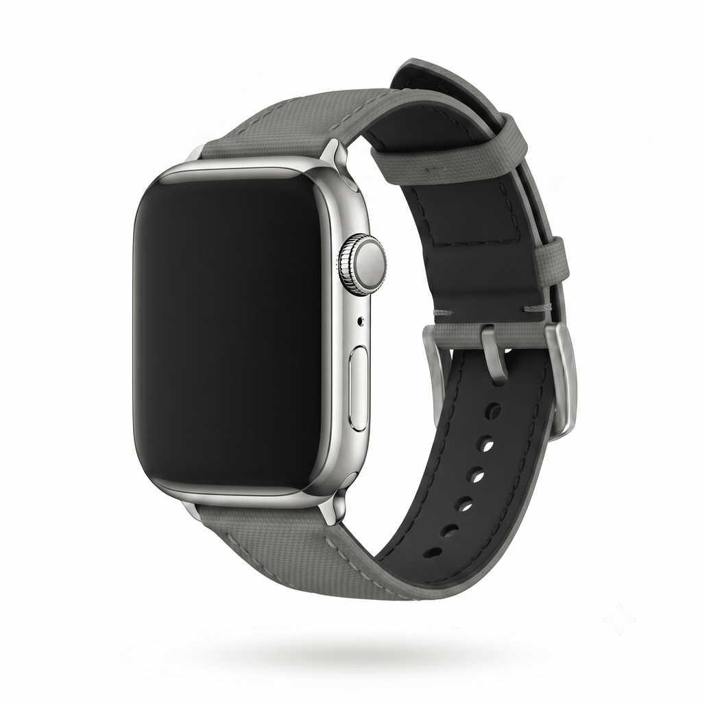 Sailcloth Band – For Apple Watch - Gray