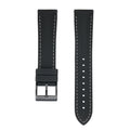 Sailcloth Rubber Buckle - Black/White