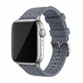 Sailcloth Rubber Buckle - For Apple Watch - Gray/White