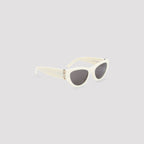 SAINT LAURENT Chic Acetate Sunglasses for Women - FW25
