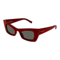 SAINT LAURENT Chic Women's Sunglasses with Grey Lens
