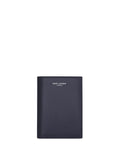 SAINT LAURENT Men's Mini Compact Wallet with Embossed Signature