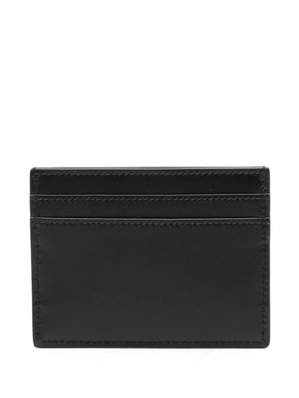 SAINT LAURENT Mini Credit Card Case with Embossed Signature - FW24 Collection