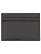 SAINT LAURENT Mini Leather Card Holder
