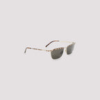 SAINT LAURENT Sleek Metallic Sunglasses for Men