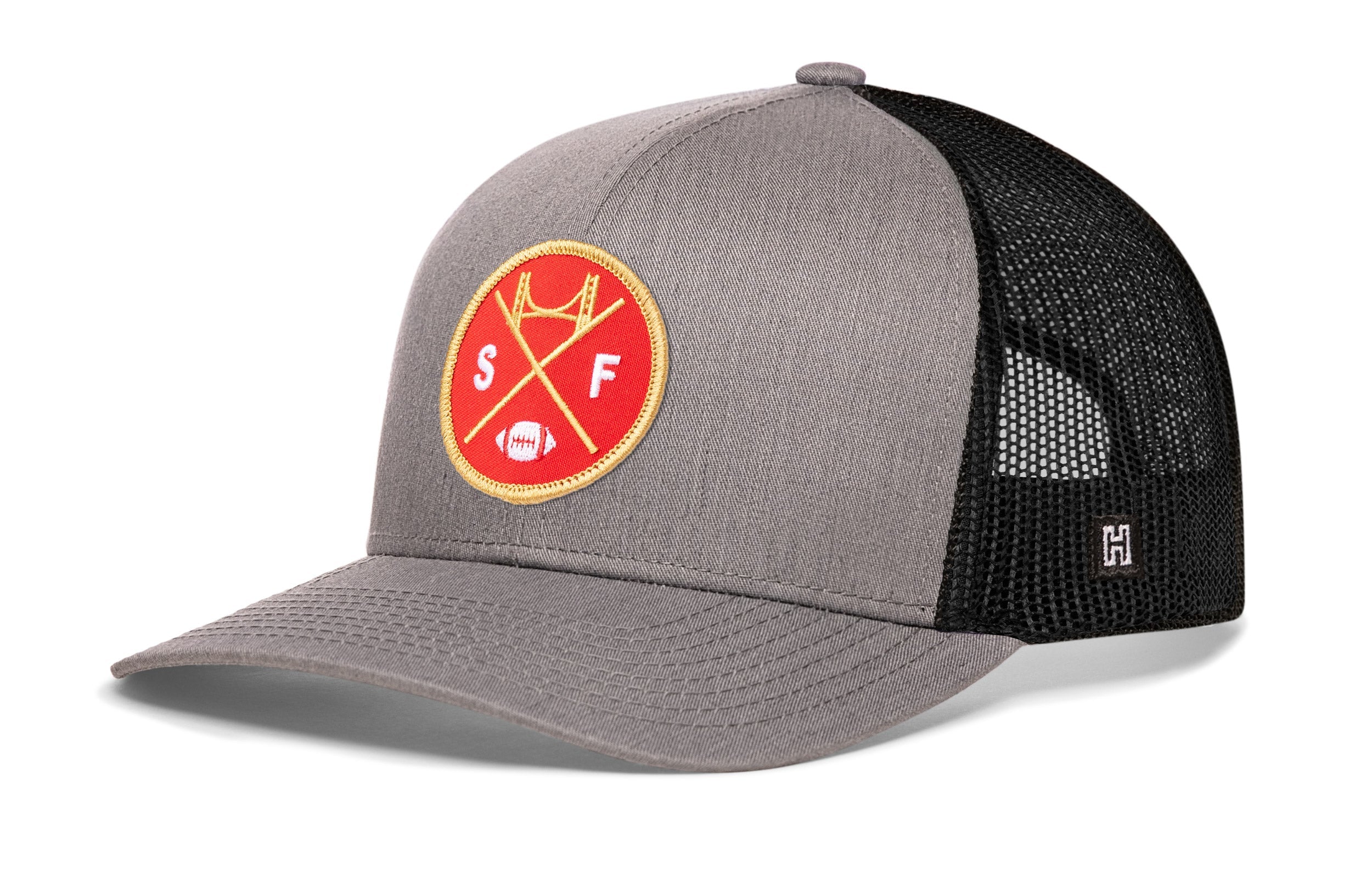 San Francisco Football Trucker Hat  |  SF X Snapback