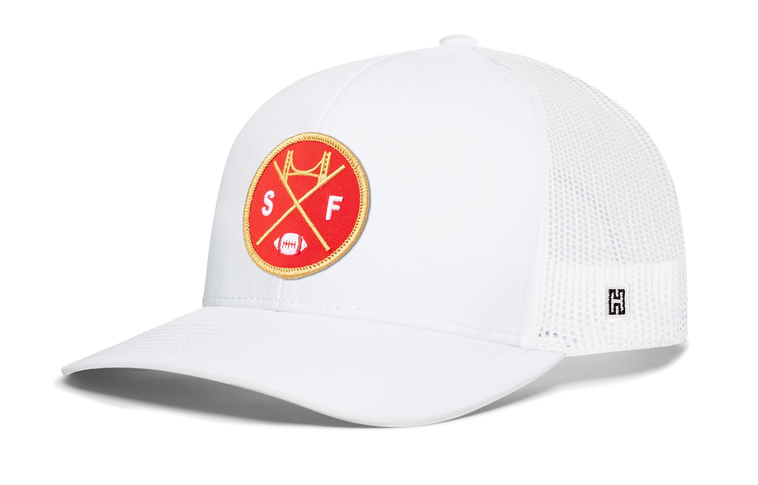 San Francisco Football Trucker Hat  |  SF X Snapback