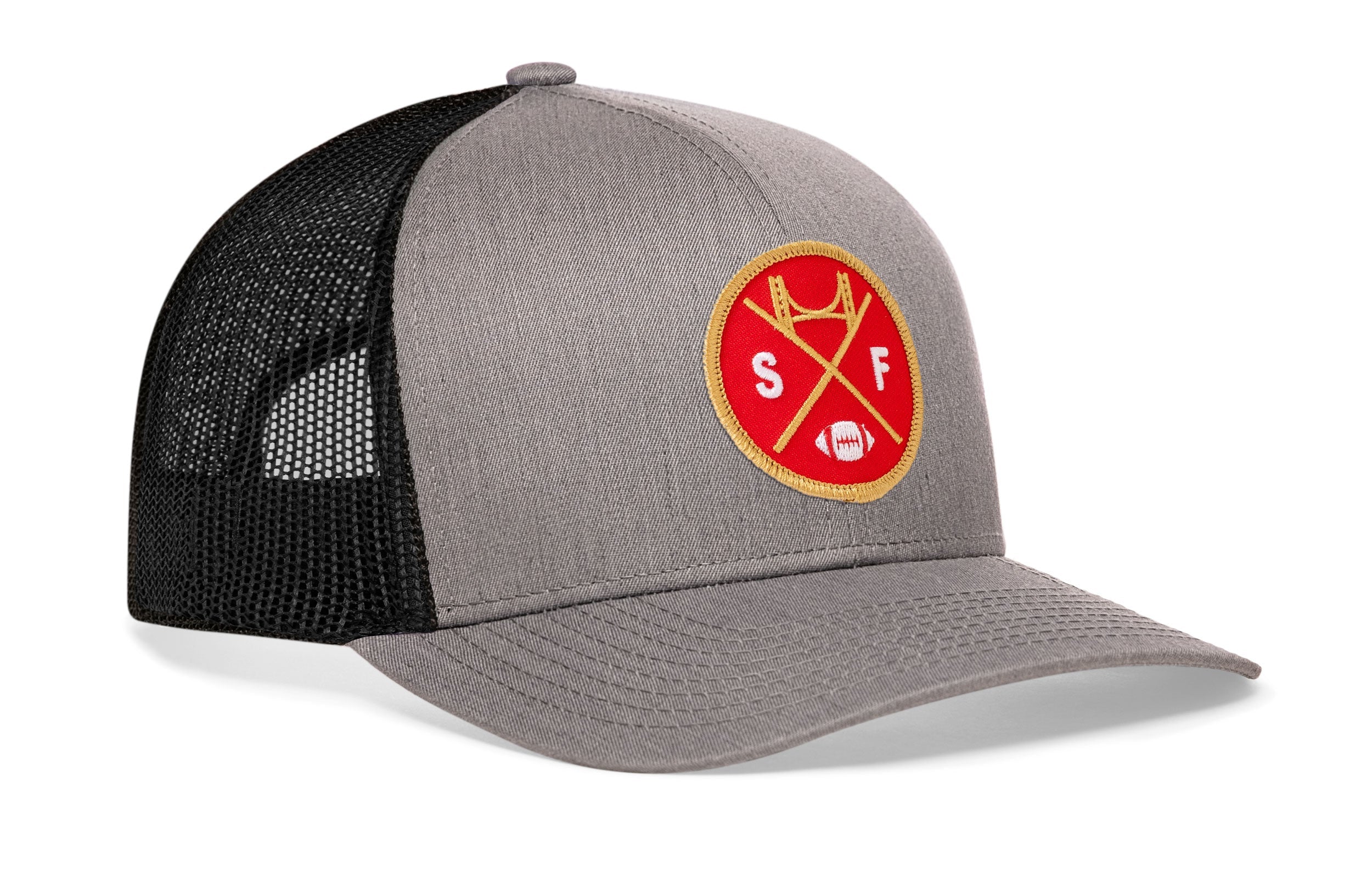 San Francisco Football Trucker Hat  |  SF X Snapback