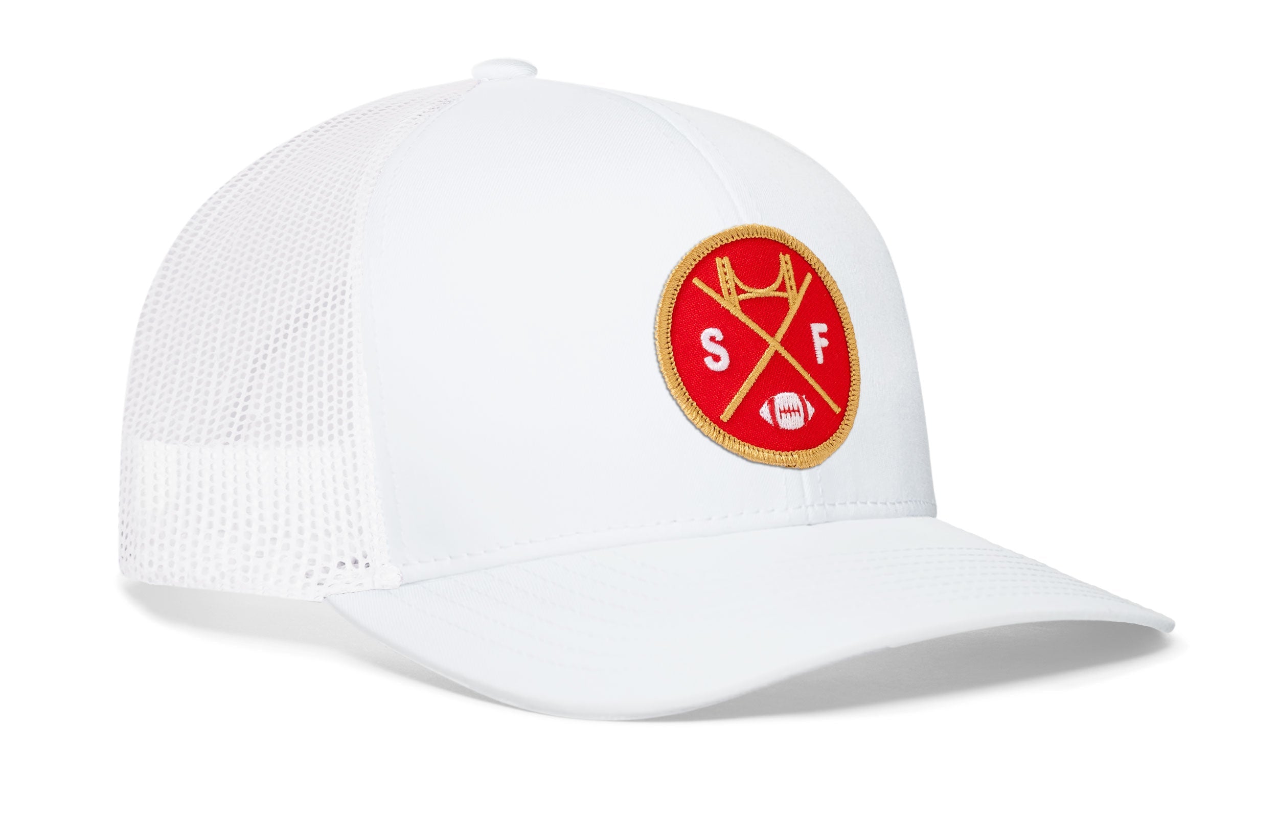 San Francisco Football Trucker Hat  |  SF X Snapback