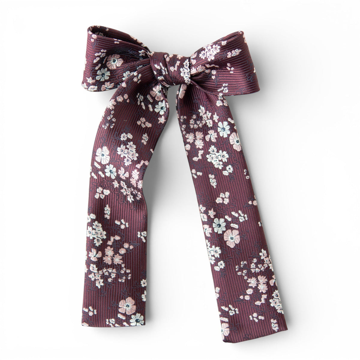 Sangria Floral - Lady Hair Bow