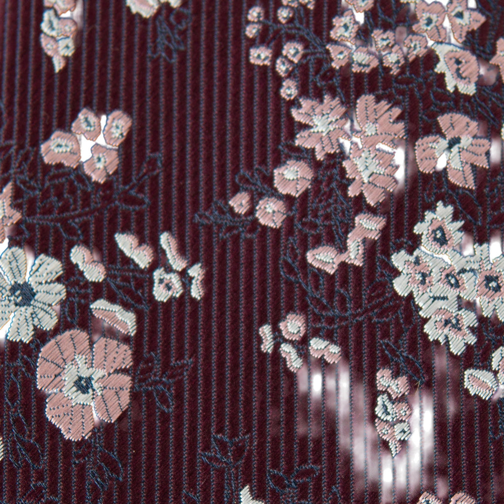 Sangria Floral - Men's Pre-tied Bow Tie