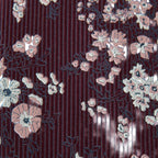 Sangria Floral - Men's Pre-tied Bow Tie