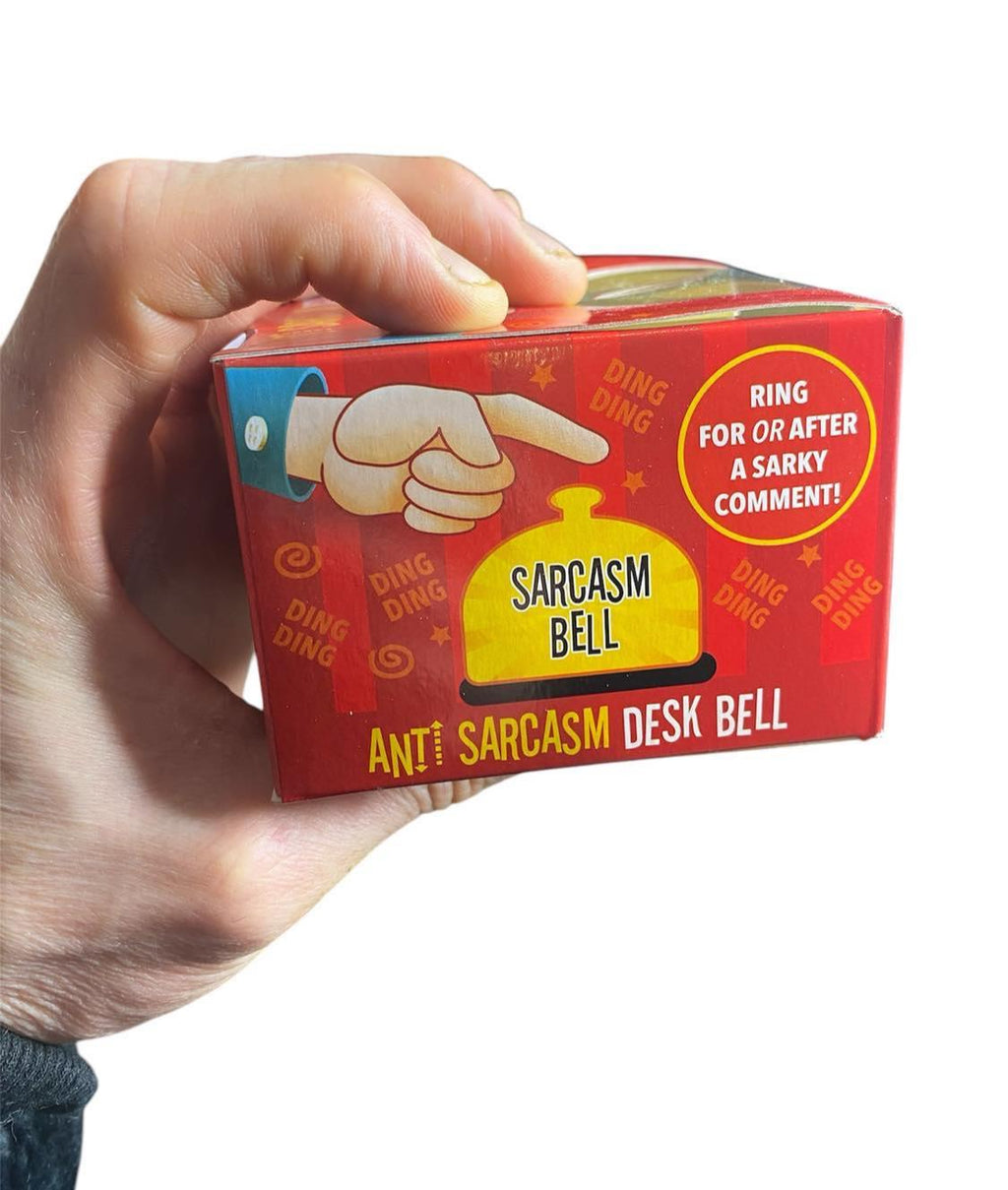 Sarcasm Desk Bell - Ring For OR After A Snarky Comment! ~ Office Desk Gag Gift