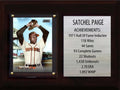 Satchel Paige Hall Of Fame Plaque 6" x 8" 1 Card + Stats