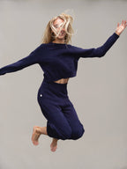 Cloud Cool Light Cropped Sweater