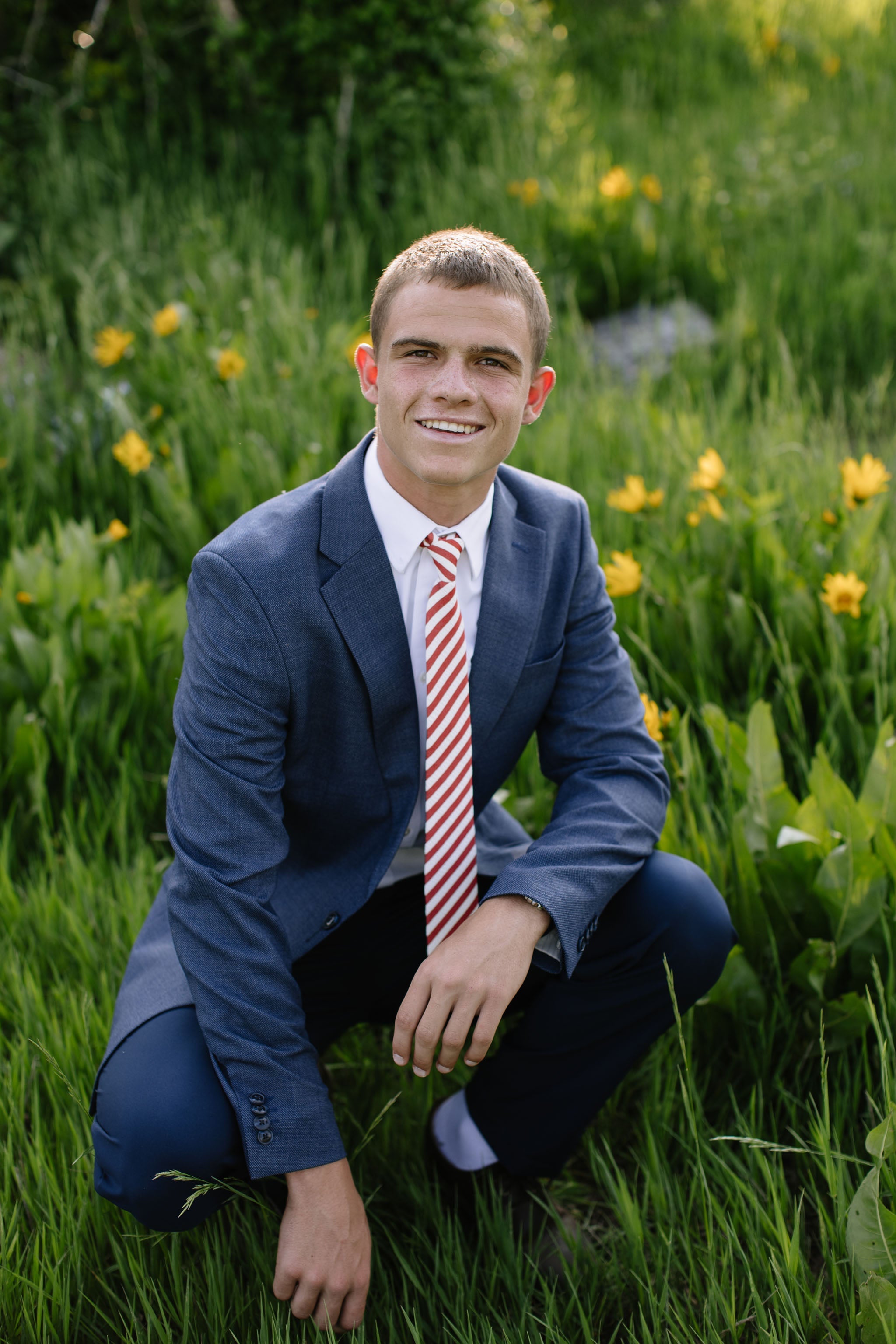 Scarlet Stripe - Men's Tie