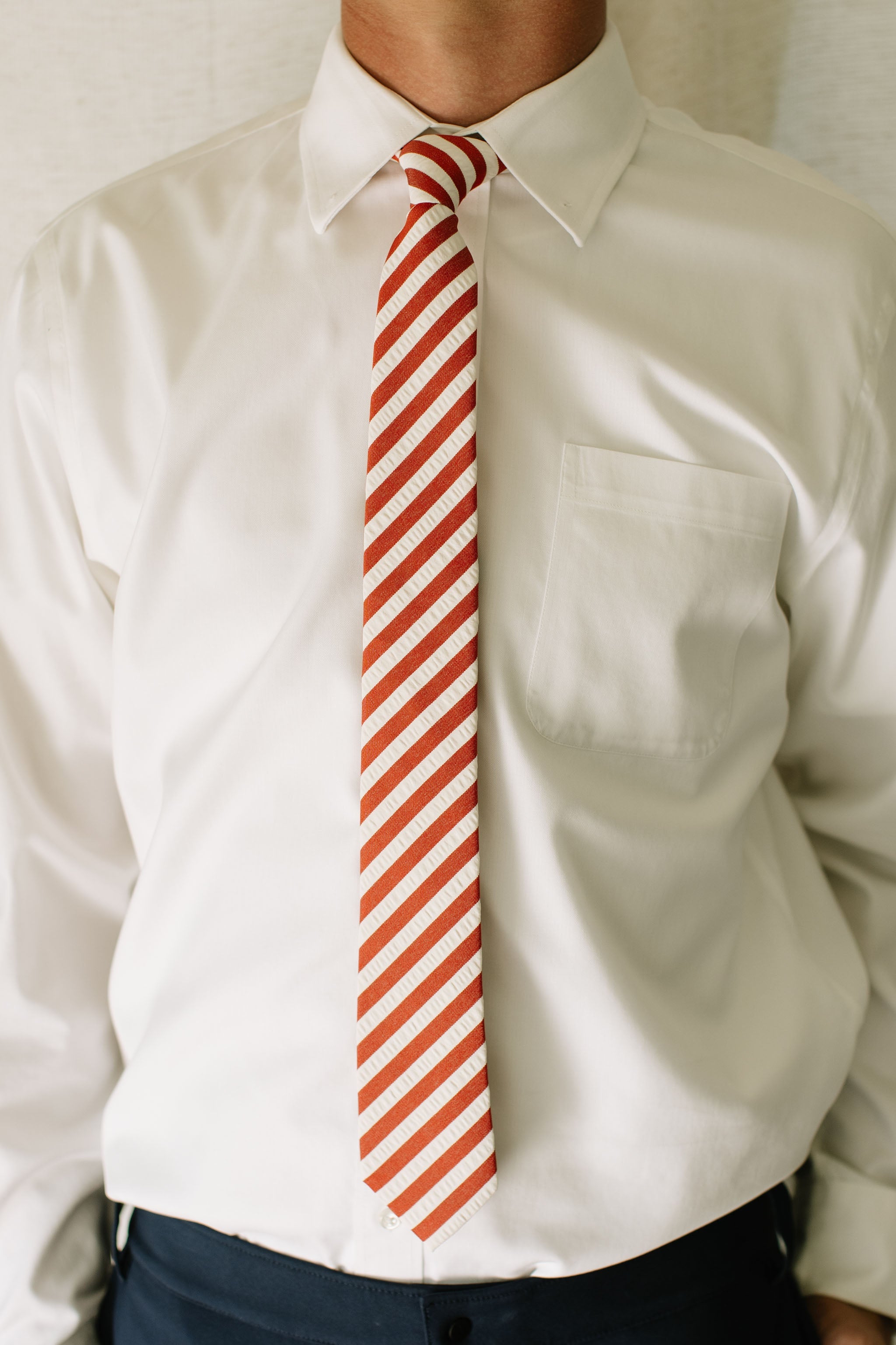 Scarlet Stripe - Men's Tie