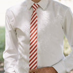 Scarlet Stripe - Men's Tie