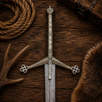 Scottish Claymore Sword – Damascus Steel Medieval Viking Display