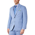 Sean John Men's Classic-Fit Solid Suit Jacket Light Blue Regular