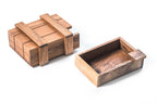 Secret Puzzle Box - One-Step Wooden Trick Box