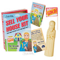 Sell Your House Home Kit w/ Saint Joseph Statue - GOOD LUCK ~ Archie McPhee