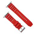 Shark Gill Rubber Band – For Apple Watch - Red