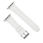 Shark Gill Rubber Band – For Apple Watch - White