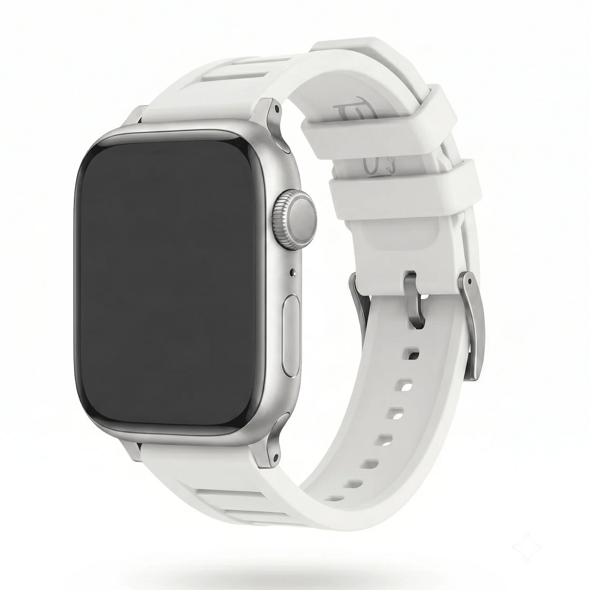 Shark Gill Rubber Band – For Apple Watch - White