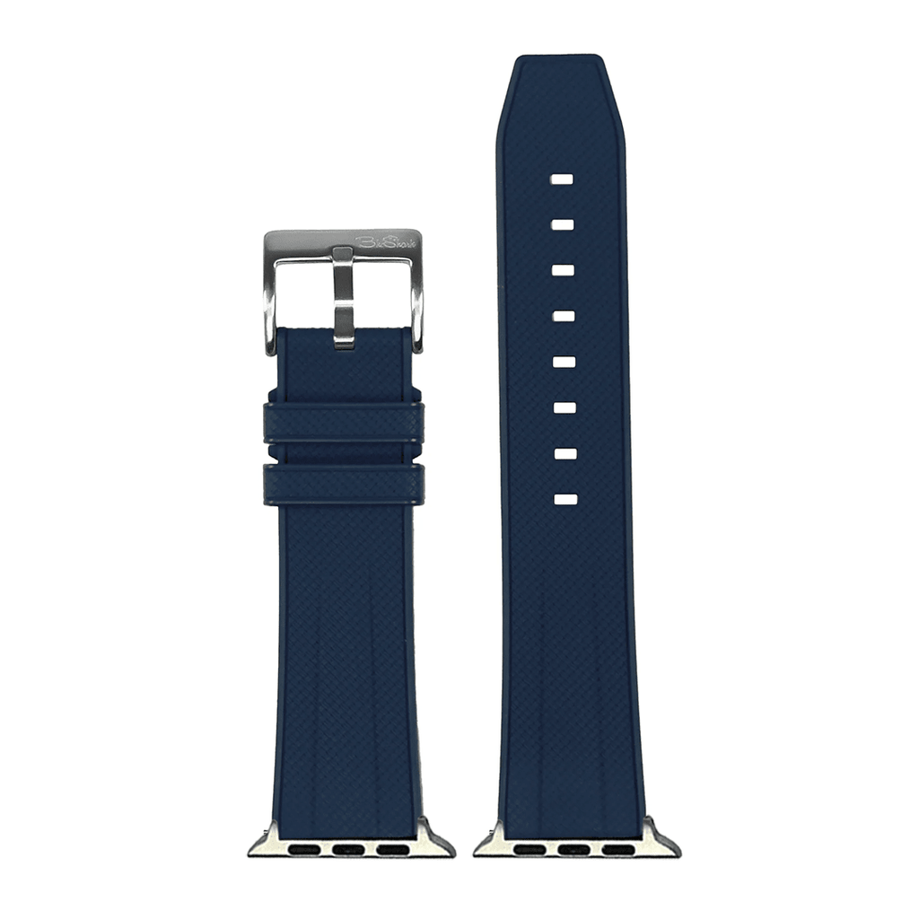 Shark Skin Rubber Band – For Apple Watch - Blue
