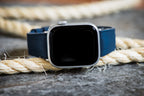 Shark Skin Rubber Band – For Apple Watch - Blue