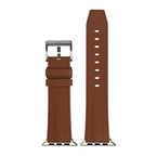 Shark Skin Rubber Band – For Apple Watch - Brown