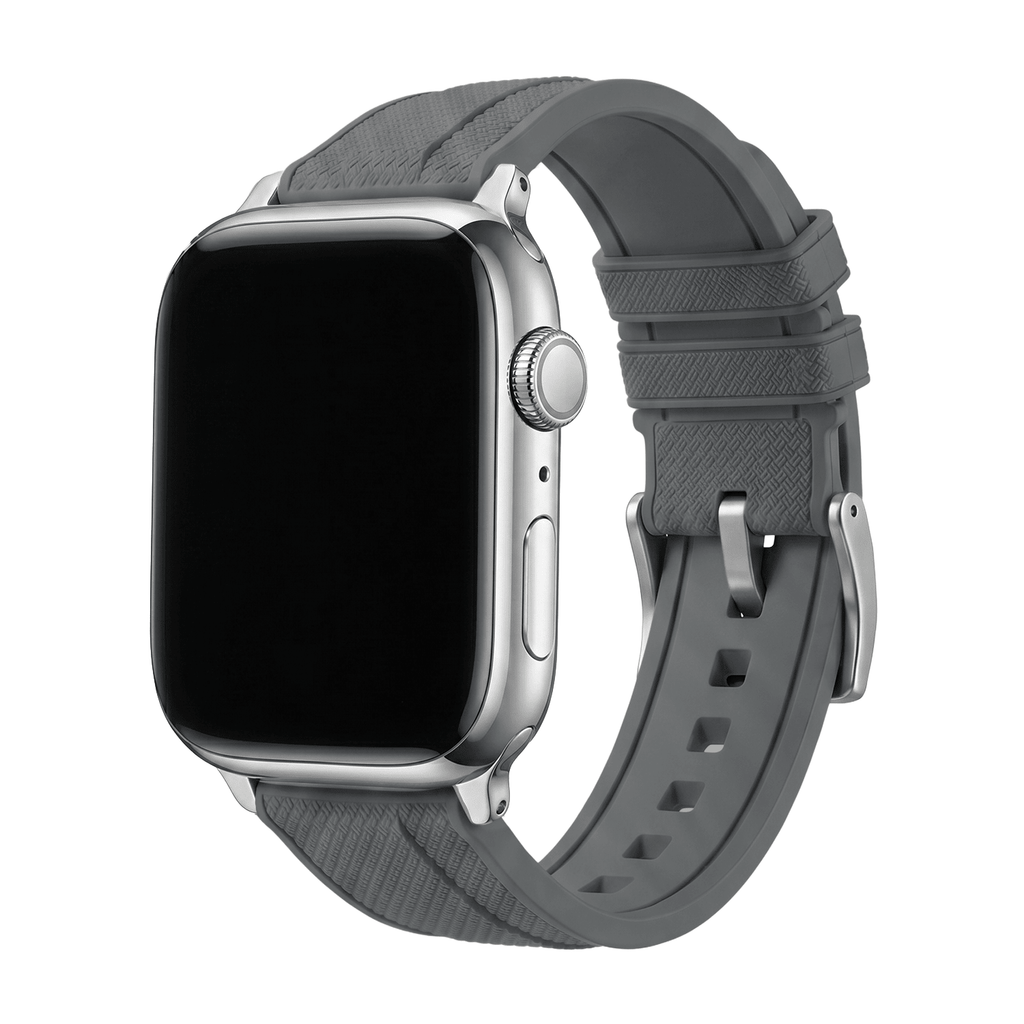 Shark Skin Rubber Band – For Apple Watch - Gray