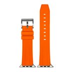 Shark Skin Rubber Band – For Apple Watch - Orange