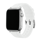 Shark Skin Rubber Band – For Apple Watch - White