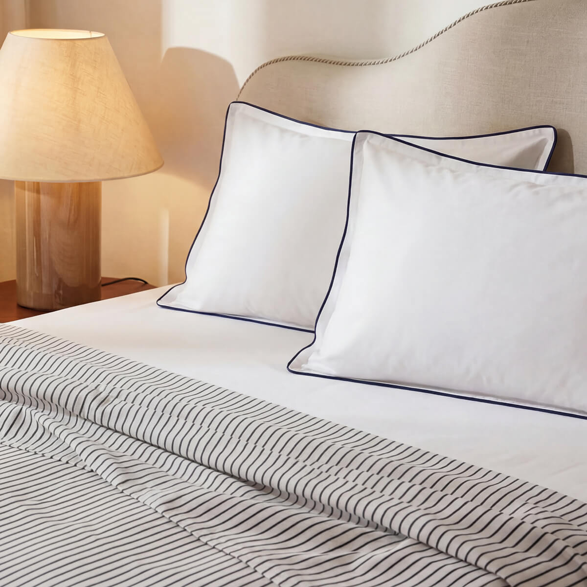 Porto Bamboo Viscose Cooling Fitted Sheet Set