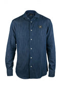 Philipp Plein Men Diamond Cut Ls Skull Shirt