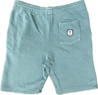 Cayman Cotton Shorts 9" Inseam (Ocean Green)
