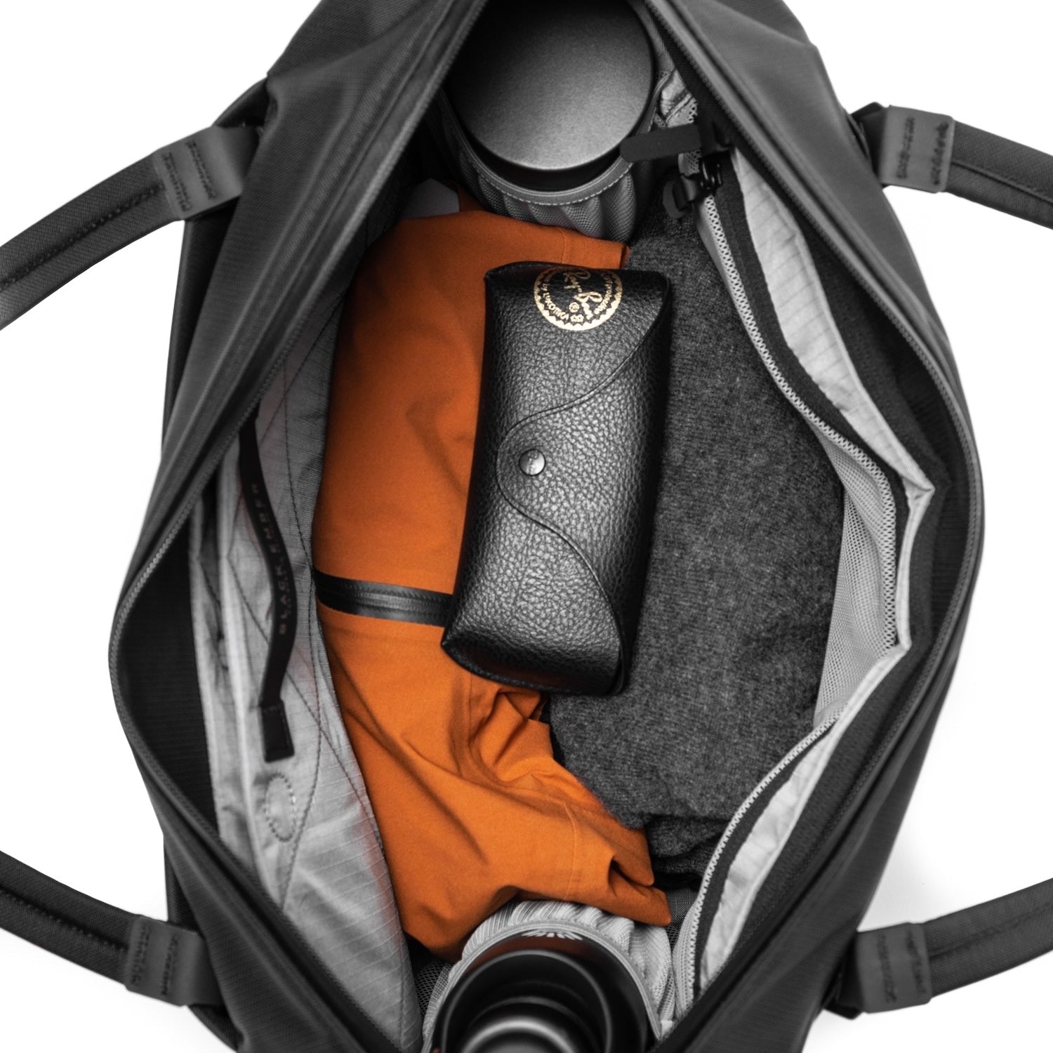 WPT SHLDR TOTE - THE ORIGINAL - EMBERTEX™ PFAS FREE - JET BLACK : 20L - Final Sale 40% Off
