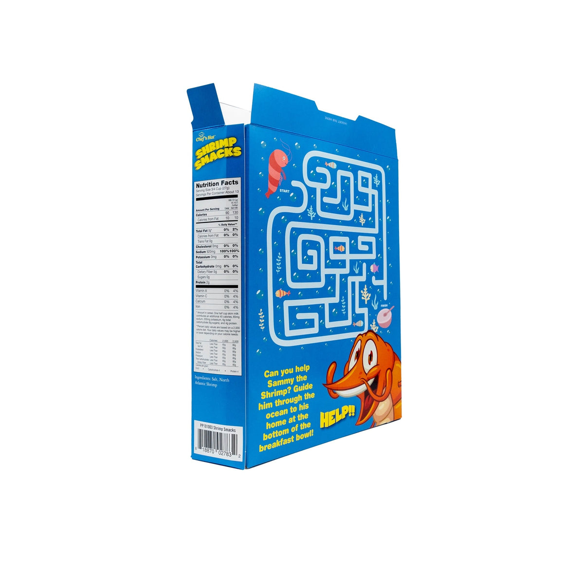 🦐  Prank Cereal Box – Shrimp Smacks Gag Gift Box | Funny Joke Prank Present 🎁