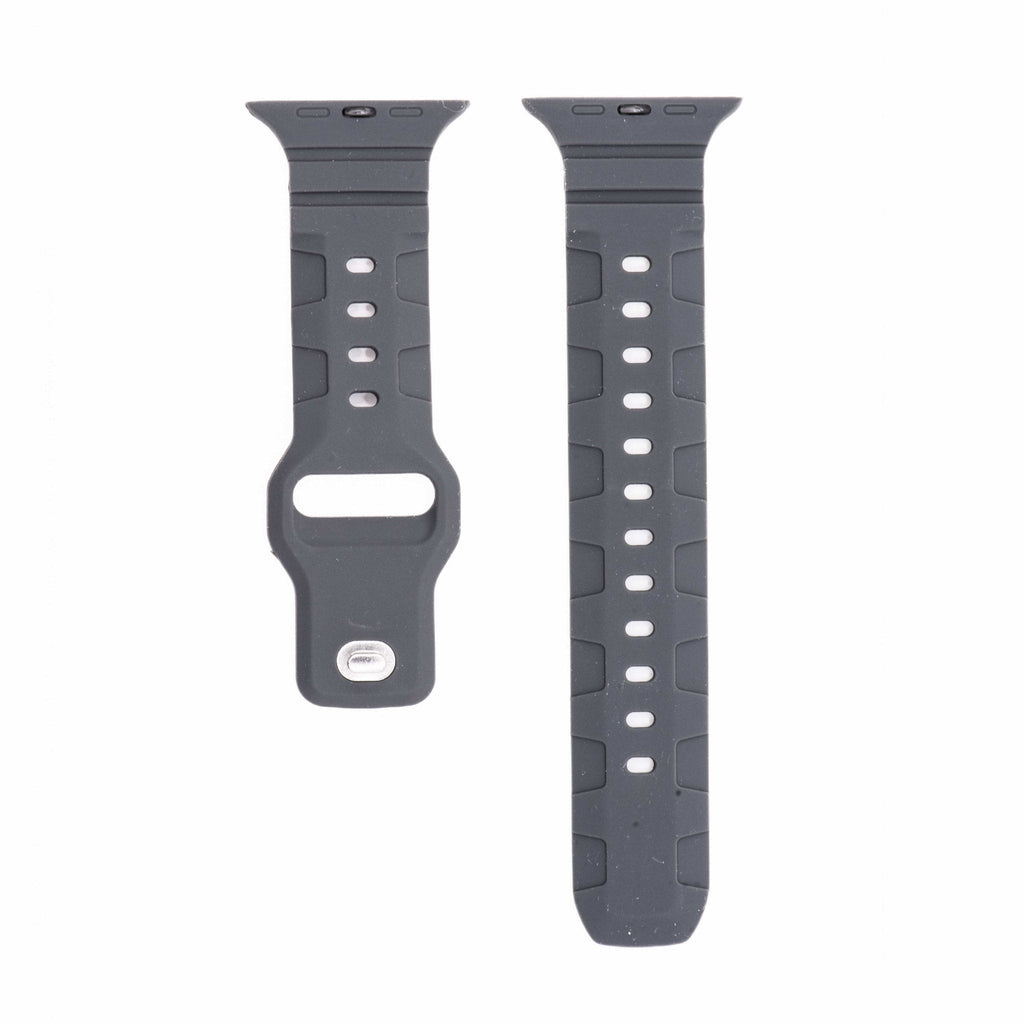 Silicone All-Terrain Band - For Apple Watch - Gray