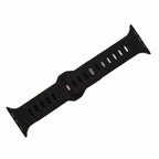 Silicone Groove Band - For Apple Watch - Black