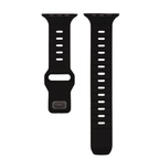 Silicone Groove Band - For Apple Watch - Black