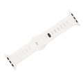 Silicone Groove Band - For Apple Watch - White