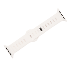 Silicone Groove Band - For Apple Watch - White
