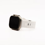 Silicone Groove Band - For Apple Watch - White