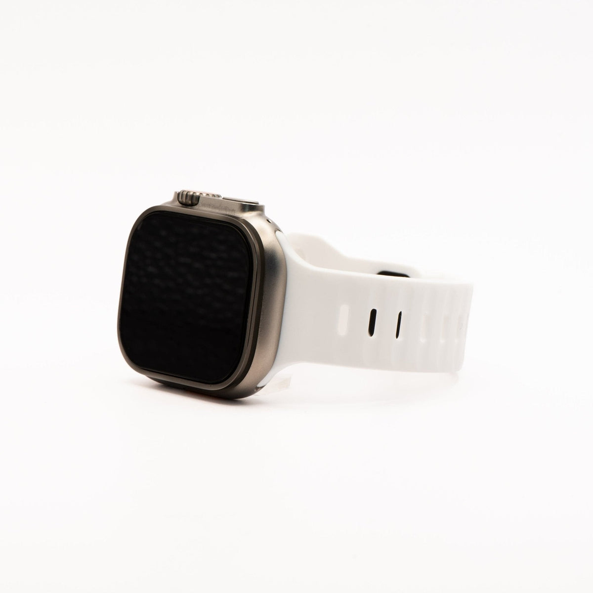 Silicone Groove Band - For Apple Watch - White