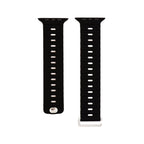 Silicone Oceanica Band - For Apple Watch - Black