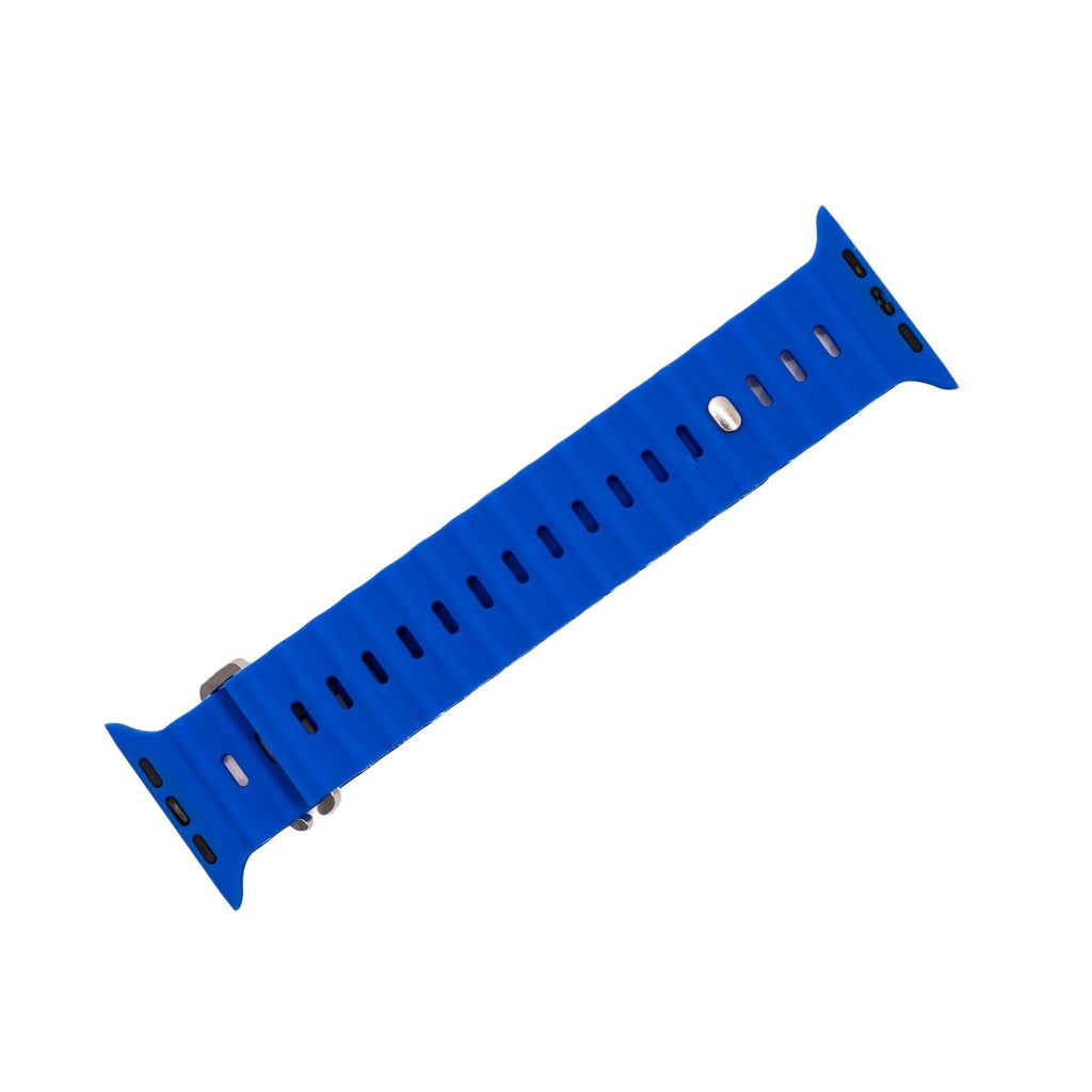 Silicone Oceanica Band - For Apple Watch - Blue